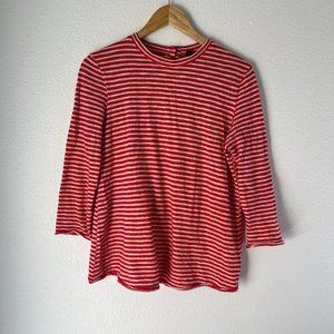 We the Free Striped Open Back Top
